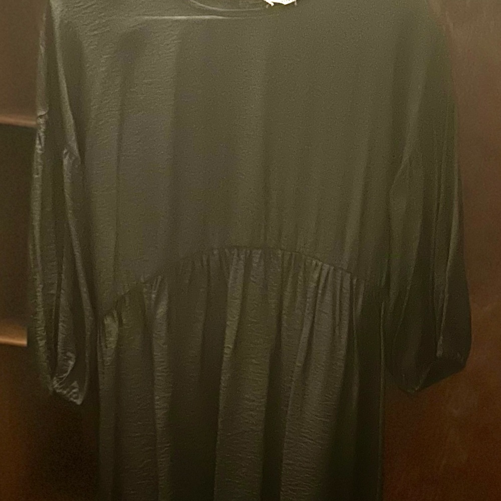 Chic Black Long Sleeve Dress